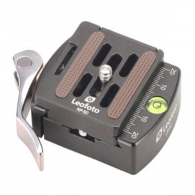 Leofoto LR-50 Lever Quick release clamp + NP-50