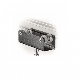 Tred Chariot simple avec frein et spigot mâle 5/8'' (16 mm)
