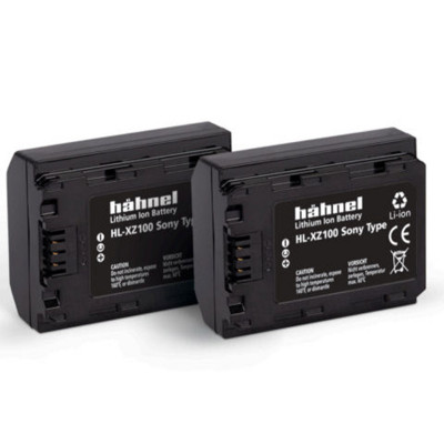 Hahnel ULTRA HL-XZ100 Sony Type Twin Pack