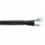 Câble Prilan100 BNC/BNC UHD 4K et RJ45 Cat 6A sur enrouleur 25 mètres