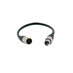 FXLion Converting cable XLR3 male to XLR4 female