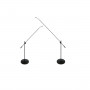 DPA Pied de sol avec perche active modulaire 75cm, simple