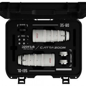 Dzofilm Catta FF Zoom Bundles_35-80/70-135 T2.9 White-E Mount