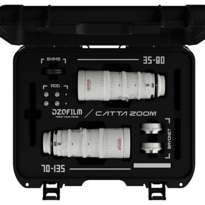 Dzofilm Catta FF Zoom Bundles_35-80/70-135 T2.9 White-E Mount