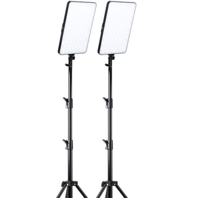 Weeylite Sprite 40 RGB Duo 2 panneaux LED, 2 pieds de lampe 210cm
