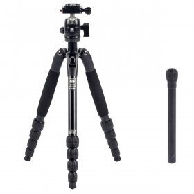 SIRUI T-005SK with Ball Head B-00K Black Aluminum Tripod
