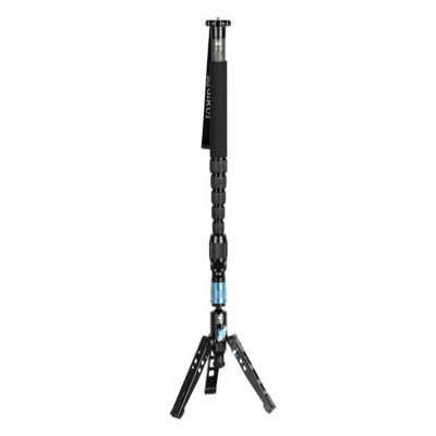 SIRUI P-325FS Carbon Fibre Monopod with Stand and video head VA-5