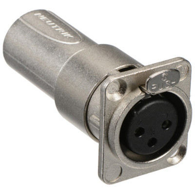 Neutrik NA3 FDM Adaptateur de montage XLR F en façade vers XLR M