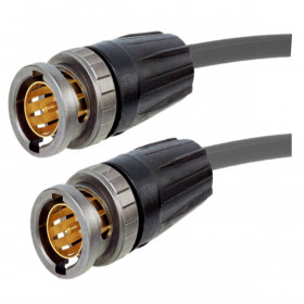 Cordon BNC HD-SDI UHD 4K M/M D4 - Souple - Diametre 7 - Longueur 40m