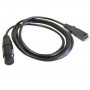 CABLE 1.5 M XLR 4 FEMELLE BEYER