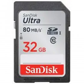 SanDisk Carte SDHC  Ultra 32Go - Classe 10 -80MB/s