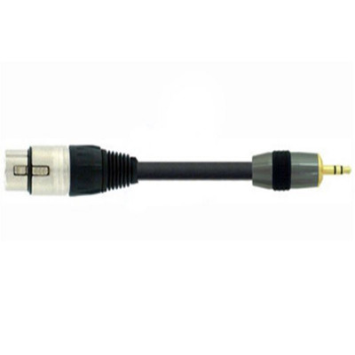 CORDON AUDIO XLR 3B FEMELLE/JACK 3.5 STEREO MALE 1 METRE