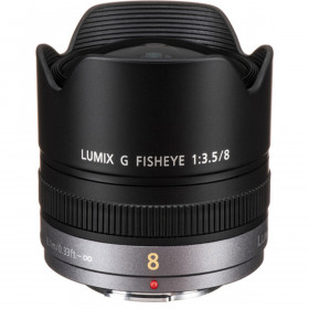 Panasonic Lumix 8mm F3.5 Objectif Fisheye H-F008E Ultra Grand angle