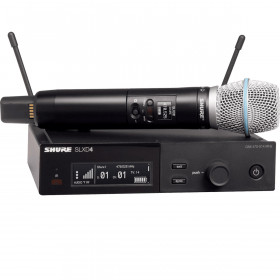 Shure Pack sans fil avec émetteur SLXD2 BETA58A & SLXD4 562-606MHz
