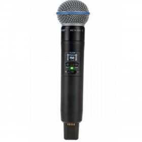 Shure Microphone émetteur main sans fil avec BETA87A, 562-606MHz