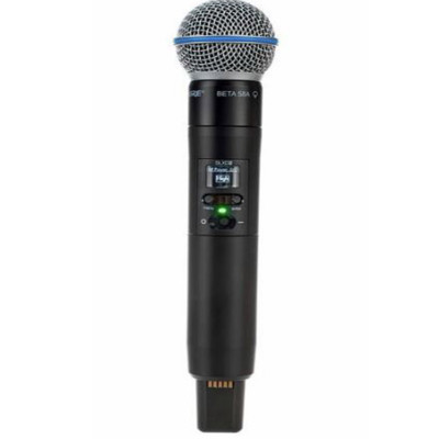 Shure Microphone émetteur main sans fil avec BETA87A, 562-606MHz