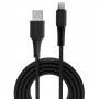 Lindy - Câble USB Type A vers Lightning, Noir, 1m