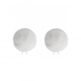 Bubblebee Paire Bonnette poils Blanche 42mm pr COS-11 + WS