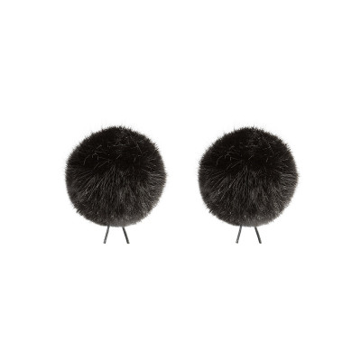 Bubblebee Paire Bonnette poils Noire 35mm pr COS-11 + WS