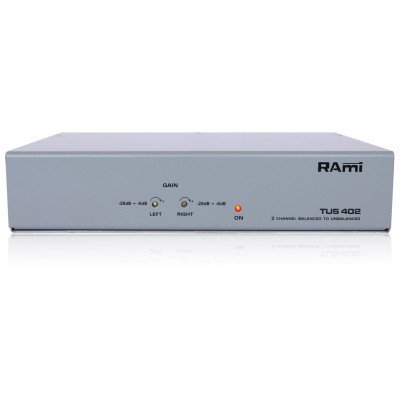 Rami Désymétriseur 2 canaux - XLR- RCA - SLIMRACK