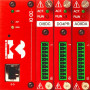 KissBox 3 Slot I/O Cardframe ( empty ) Bootloader V4