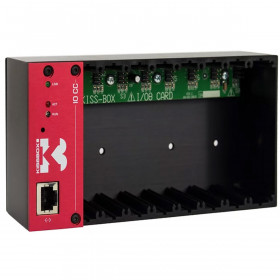 KissBox 8 Slot I/O Cardframe ( empty ) Bootloader V4