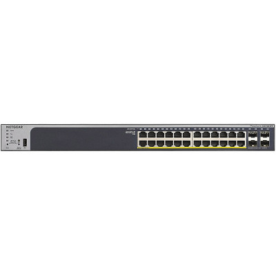 Netgear ProSafe GS728TPP Switch 24 ports PoE+ 10/100/1000 Mbps