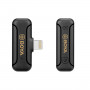 Boya Ensemble micro cravate HF mini 2.4GHz iOS/Lightning 1+1