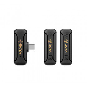 Boya Microphone sans fil avec 2 émétteurs et 1 recepteur USB-C