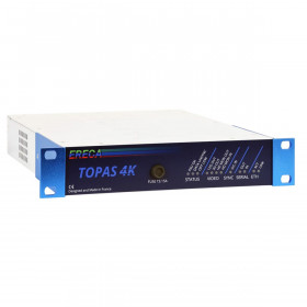 TOPAS RX 4K, 1RU-hw providing: 12G, 3G, Mon HD, G/L