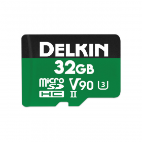 Delkin Carte MicroSD Power UHS-II (V90) microSD 32GB