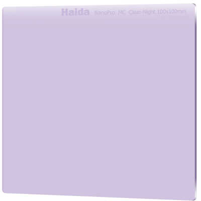 Haida NanoPro MC Verre optique Clear-Night  100*100mm