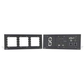 Extron Six-Gang AAP Mounting Frame - Black