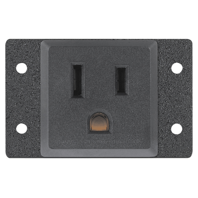 Extron Double Space MAAP - Black: AC Power Module, US Style