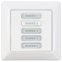 Extron Audio Control Panel with 6 Buttons – Decorator-Style