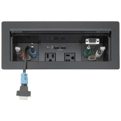 Extron Black Collars for Cables and Retractor Modules, Qty. 10