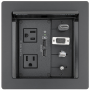 Extron Cable Cubby 500 CCB, Black, No AC
