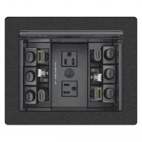 Extron Cable Cubby 700 Noir-Module d'alimentation CA non inclus