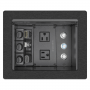 Extron Cable Cubby 700 Noir-Module d'alimentation CA non inclus