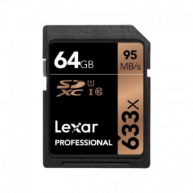 FV Lexar SDXC 64GB 633x Professional UHS-I (U1) Class 10