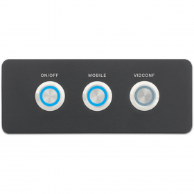 Extron Contact Closure Remote with Three LED Switches