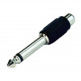 Adaptateur Jack 6.35 mono male / RCA femelle