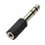 ADAPTATEUR JACK 6.35 ST M / 3.5 ST F