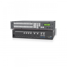 Extron 12-Input 4K/60 HDMI, DisplayPort, & 12G-SDI Seamless Switcher