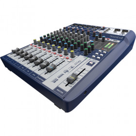 CONSOLE DE MIXAGE ANALOGIQUE 4 VOIES MONO 3 VOIES STEREO SOUNCRAFT