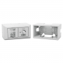Extron EWB 212 Boîtier mural externe pour produits Flex55 - blanc
