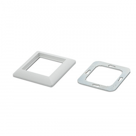 Extron One-gang Mounting Kit for Flex55 & EU Junction Boxes - White
