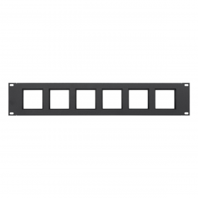 Extron Full Rack Width, 2U Flex55 and EU Mounting Kit - Black