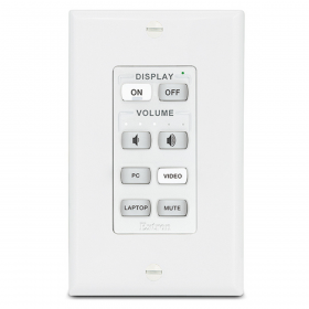 Extron Network Button Panel with 8 Buttons Decorator-Style Wallplate