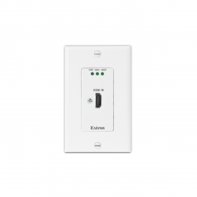 Extron XTP Transmitter for HDMI - Decorator-Style Wallplate - White